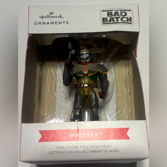 New Hallmark Star Wars: The Bad Batch Wrecker Christmas Ornament. - Picture 1 of 4